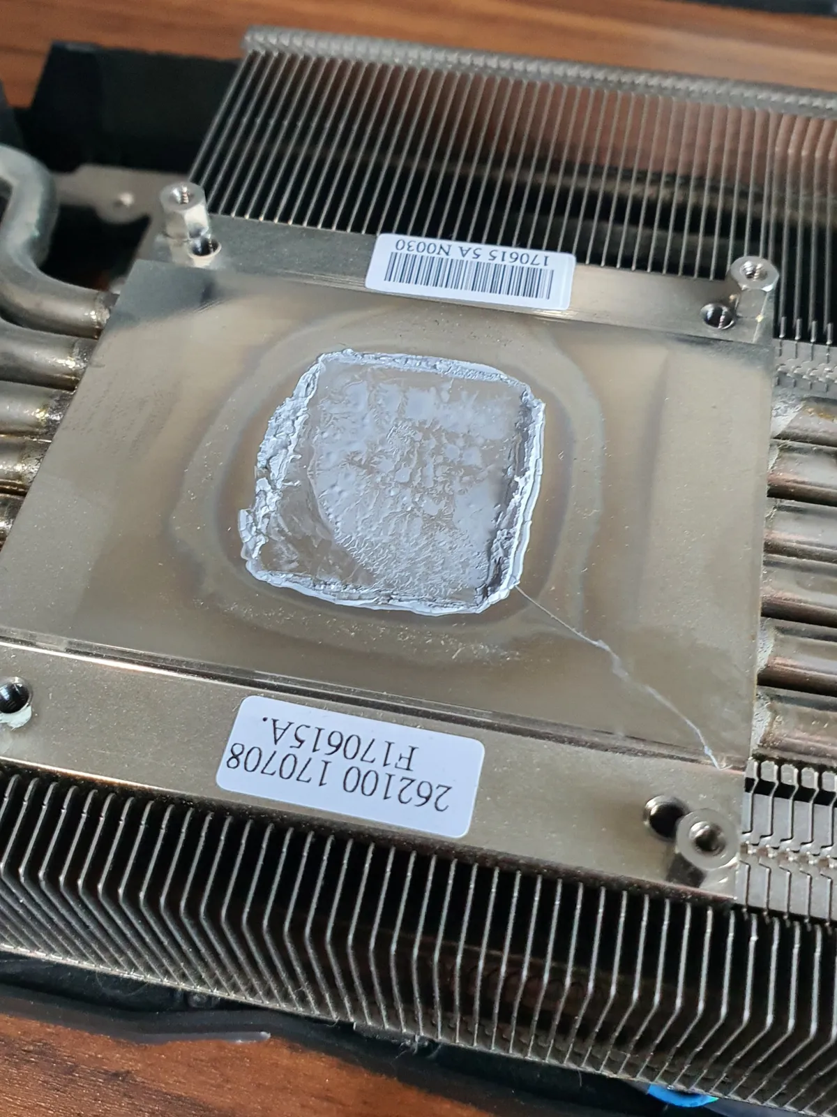 GPU Thermal Paste Replacement