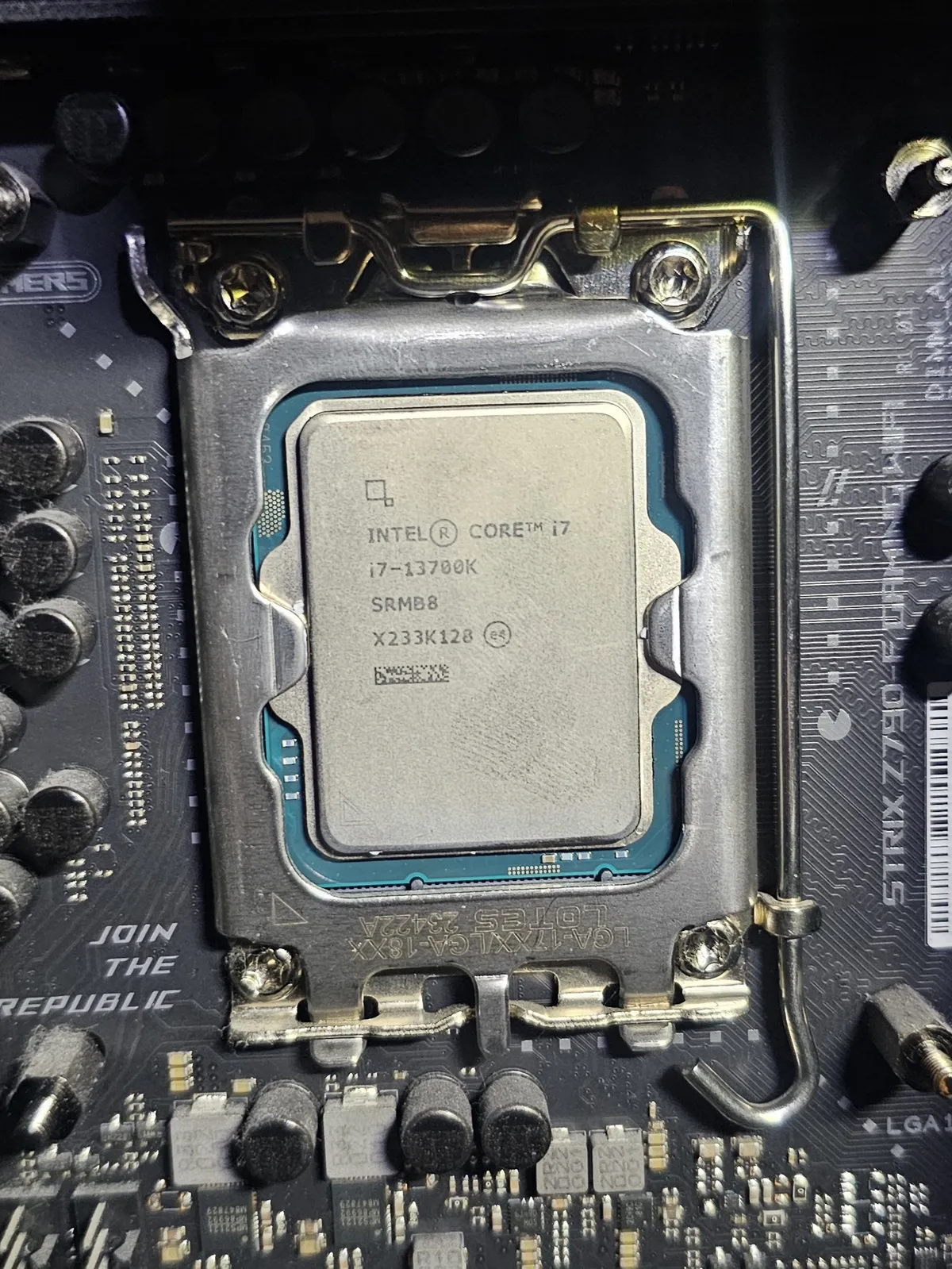 CPU Contact Frame + New Thermal Compound